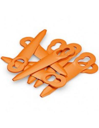 Jeu de 8 couteaux PolyCut orange STIHL 4008-007-1000