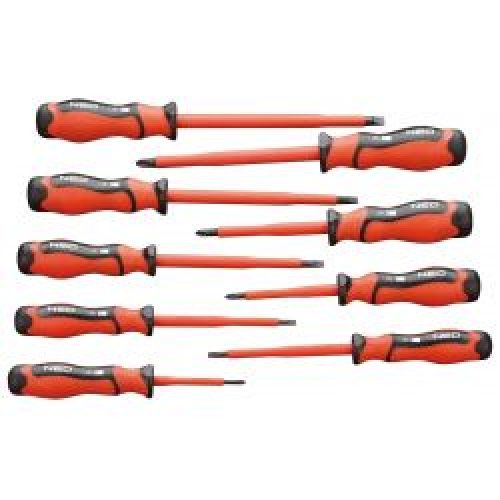 Jeu De 9 Tournevis Isoles 1000 V Neo Tools 04 261