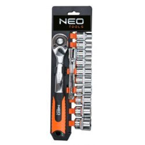 Jeu De Cliquet Douilles 1 2 12 Pieces Neo Tools 08 654