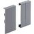 Jonction de face aluminium Advanced – La paire – Hettich