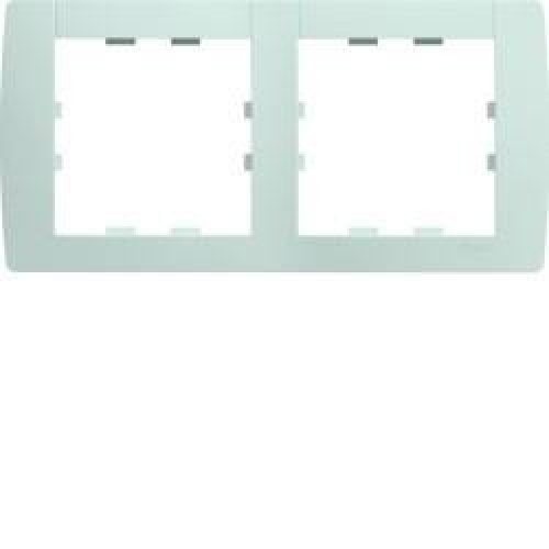 Kallysta Plaque 2P H71 Galet HAGER WK632