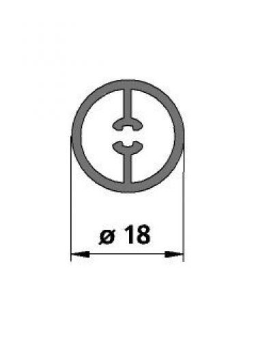 Kermi DIGA Tuyau Blanc