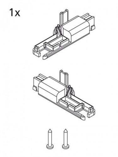 Kermi IBIZA 2000 Caches pour profilé de cadre (2534195)