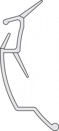 Kermi IBIZA 2000 Joint d&rsquo;étanchéité vertical (2529779)