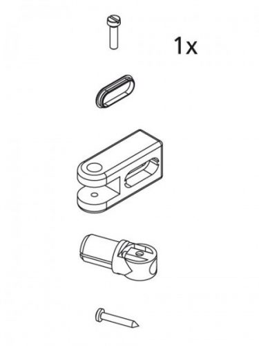 Kermi IBIZA 2000 Pièces de montage (2534187)