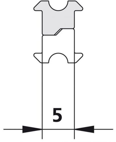 Kermi IBIZA 2000 Profilé magnétique (2209458)