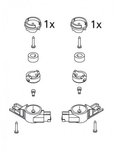 Kermi IBIZA 2000/NOVA 2000 Pièces d&rsquo;articulation (2534136)