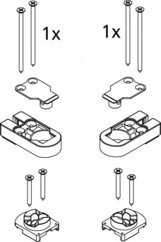 Kermi RAYA Pièces d&rsquo;articulation (2534446)