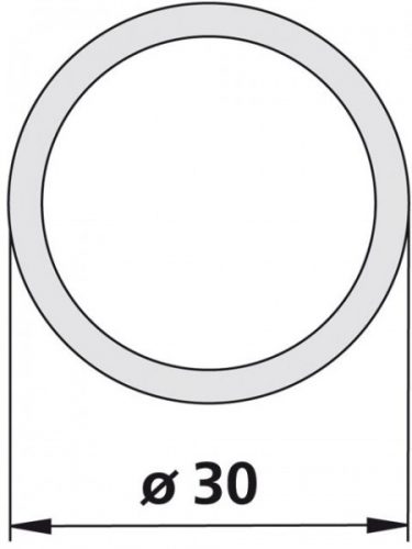 Kermi VARIO 2000 Barre de stabilisation plafond Blanc