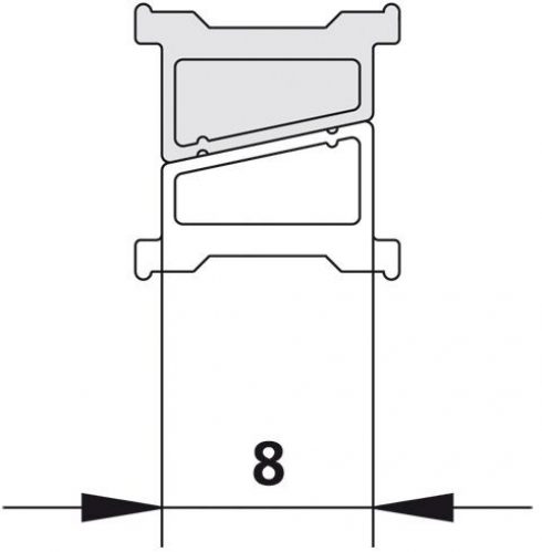 Kermi VARIO 2000 Profilé magnétique (6002716)