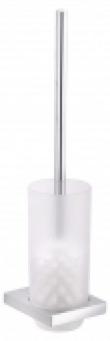 Keuco Edition 11 – Set porte brosse de toilette chrome / satiné