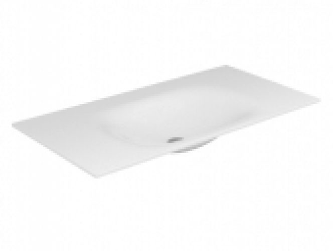 Keuco Edition 11 – Varicor bassin 31270, avec 1 trou, blanc, 2450 mm