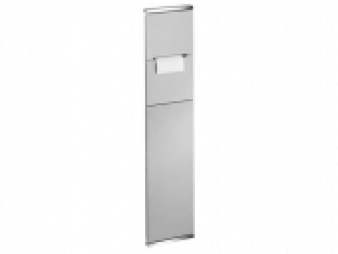 Keuco Plan – Module WC 1 aluminium / chromé