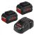 Kit 2 Batteries Bosch Procore18V 80Ah Professional 1 Chargeur Bosch Gal 1880 Cv Professional