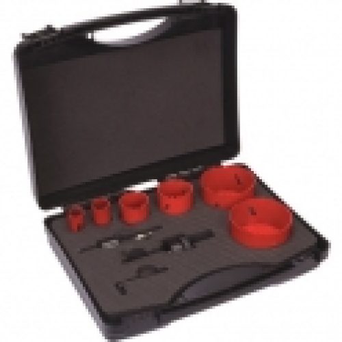 Kit complet trépan HSS bimétal spécial plombier – SCID