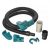 Kit D Aspiration Burinage Sds Max Pour Makita Hm0871C Hm1203C Hm1111C Et Hm1214C