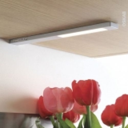 Kit De 2 Profils De Cuisine Eclairage Led Io Finition Inox Brosse