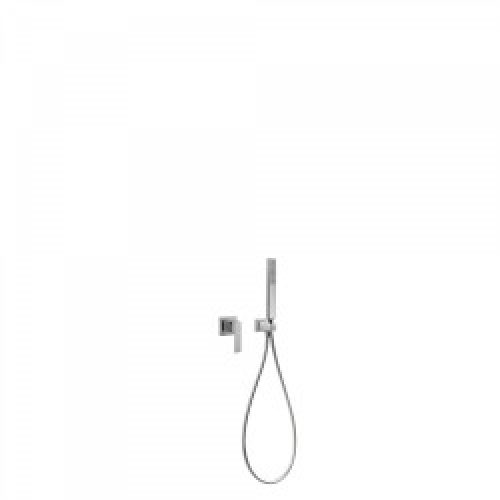 Kit de douche encastré  avec fermeture et réglage du débit – TRES 20217703