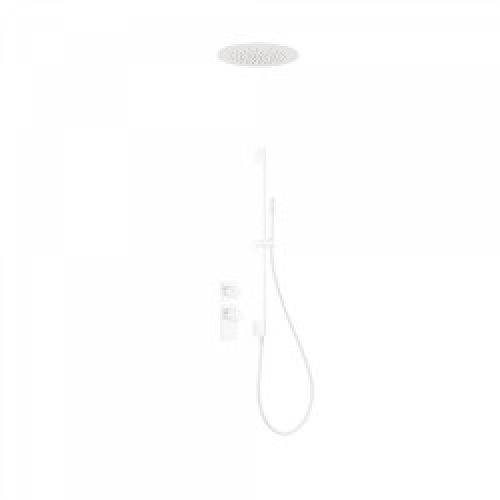 Kit de douche thermostatique et encastré BLOCK SYSTEM avec fermeture et réglage du débit (2 voies) -…