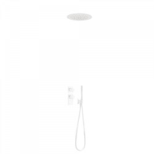 Kit de douche thermostatique et encastré BLOCK SYSTEM avec fermeture et réglage du débit (2 voies) -…