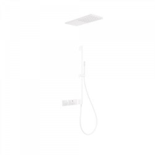 Kit de douche thermostatique et encastré BLOCK SYSTEM avec fermeture et réglage du débit (2 voies) -…