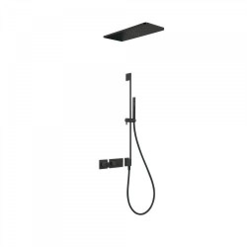 Kit de douche thermostatique et encastré BLOCK SYSTEM avec fermeture et réglage du débit (2 voies) -…