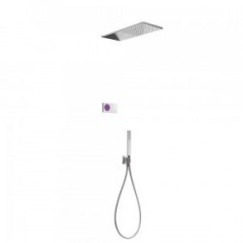 Kit de douche thermostatique électronique et encastré SHOWER TECHNOLOGY avec contrôle électronique…