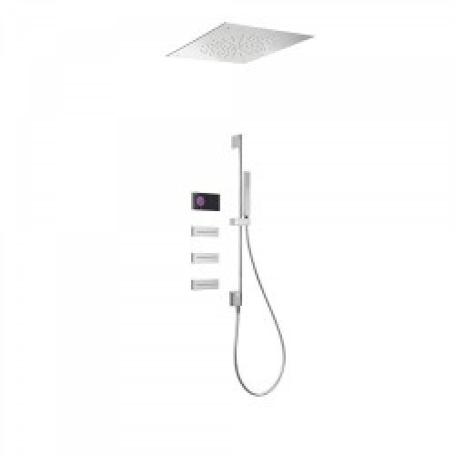 Kit de douche thermostatique électronique et encastré SHOWER TECHNOLOGY avec contrôle électronique…
