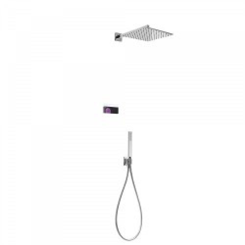 Kit de douche thermostatique électronique et encastré SHOWER TECHNOLOGY avec contrôle électronique…