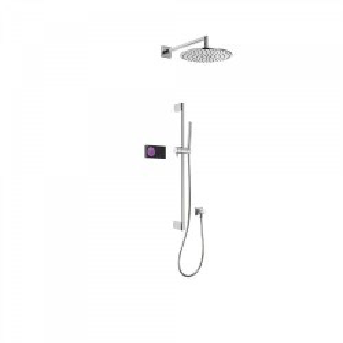 Kit de douche thermostatique électronique et encastré SHOWER TECHNOLOGY avec contrôle électronique…