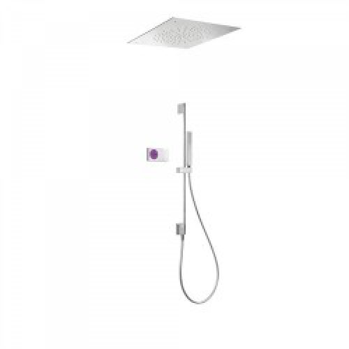 Kit de douche thermostatique électronique et encastré SHOWER TECHNOLOGY avec contrôle électronique…