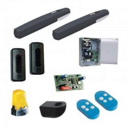 Kit de motorisation AXI 24V carter gris pour portails battants jusqu&rsquo;à 2,5m par vantail CAME 8K01MP-006