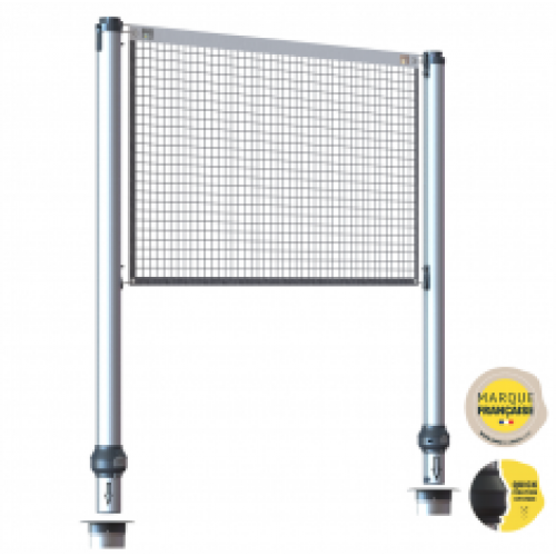 Kit de poteaux multisports télescopique pour base d&rsquo;ancrage GARD&ROCK