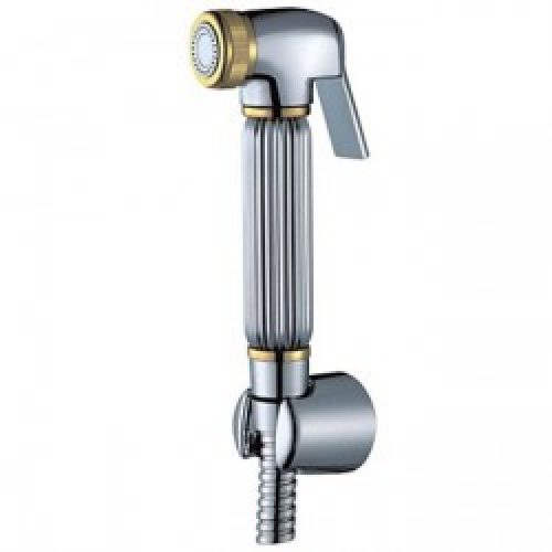 Kit de pulvérisation pour nettoyage des toilettes et bidet avec main en laiton