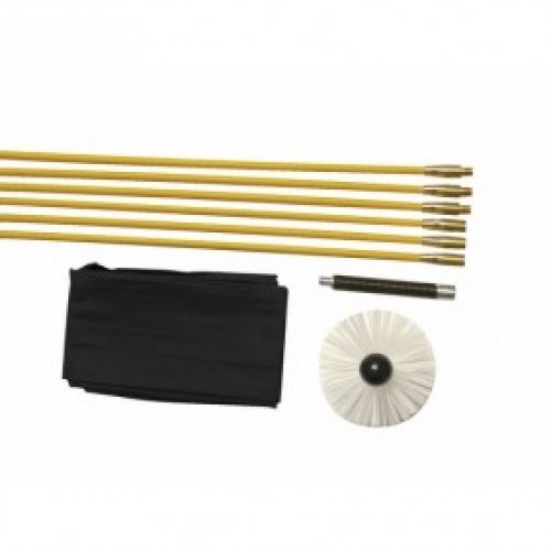 Kit de ramonage – 6 cannes – longueur 9 mètres – Cardotflex M12