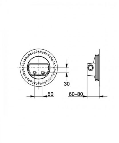 Kit d&rsquo;installation en élastomère pour installation Grohe avec 74115900 Eichelberg