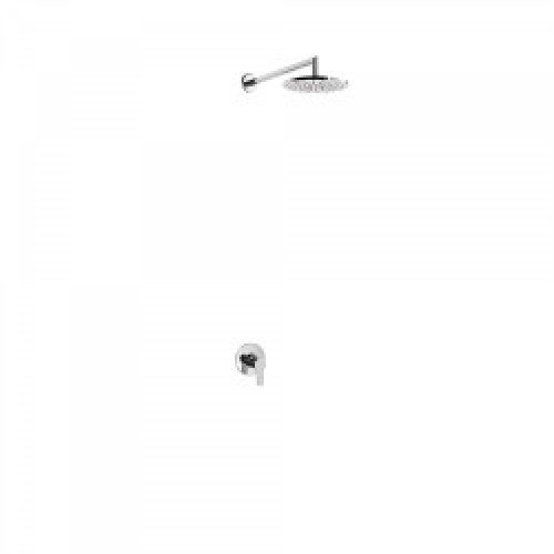 Kit douche à encastrer avec fermeture et réglage du débit – TRES 117377