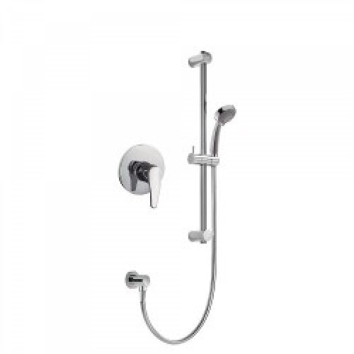 Kit douche à encastrer avec fermeture et réglage du débit – TRES 17097002