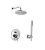 Kit ensemble complet pour la douche Paffoni Light KITLIG015