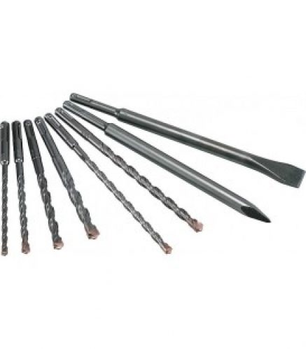 Kit forets et burins SDS-Plus Mix-Box – 8 pces ALPEN SDS