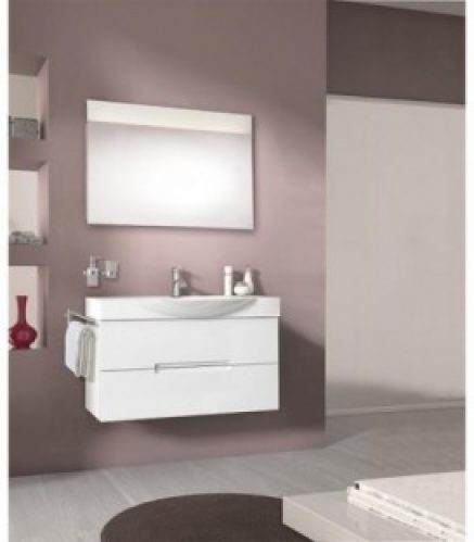 Kit meuble de salle de bain EMILA série MAE blanc mat *BG*