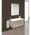 Kit meuble salle de bain ENI série MAA, anthracite brillant largeur 900 mm *BG*