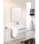 Kit meuble salle de bain ENNA Serie MAB blanc brillant largeur 600mm