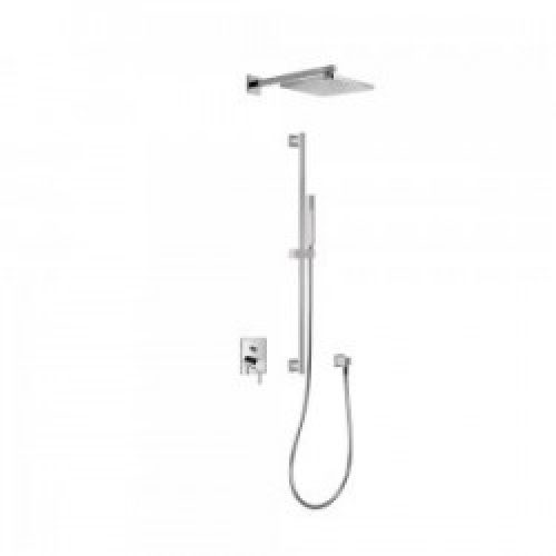 Kit MONO‑TERM® à encastrer pour douche avec fermeture et régulation du débit – TRES 20118007