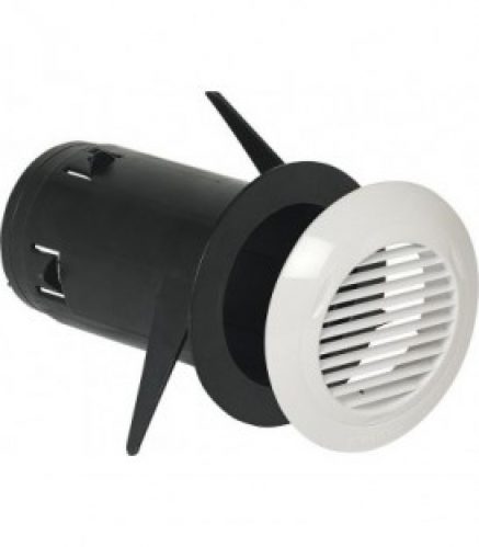 Kit mural (vanne aller et retour) d80 mm