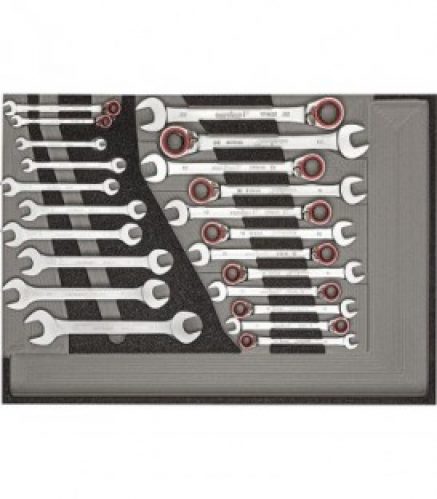 Kit outils CAROLUS clé double, a cliquet 570x410mm a 482x345mm