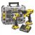 Kit Perceuse Visseuse A Chocs Dewalt Dck211D2T 108 V 2 X 20 Ah Dcd710 Dcf815