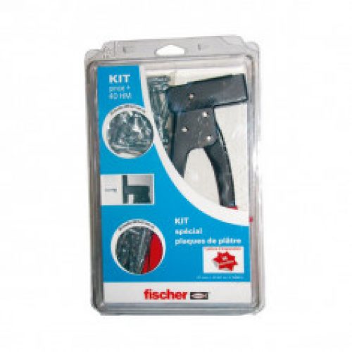 Kit pince expansion + 40 chevilles métalliques HM