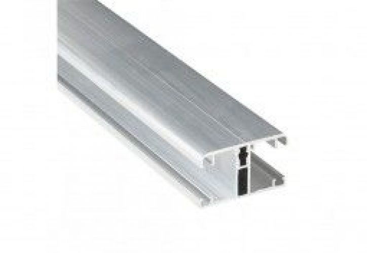 Kit Profil T de Jonction Non Porteur + Capot Alu Plaque ep. 16/32 mm L.3m