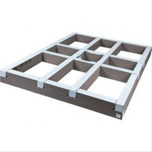 Kit réhausse rectangulaire écoulement centré Wedi Fundo 120x90x10cm